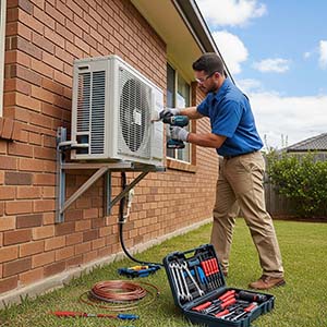 تأسيس مكيفات سبليت، تمديد بايبات النحاس، عزل حراري للمواسير، خدمة تركيب سريعة، صيانة مكيفات بالرياض، حل مشاكل تسريب المياه من المكيف